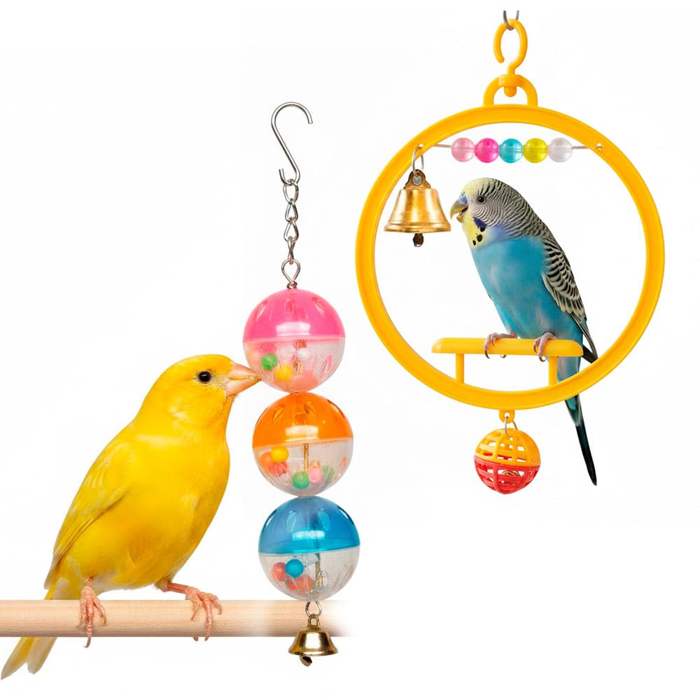 Kit com Portal Interativo Happy Bird The Pets Brasil e Bola Tripla Interativa The Pets Brasil