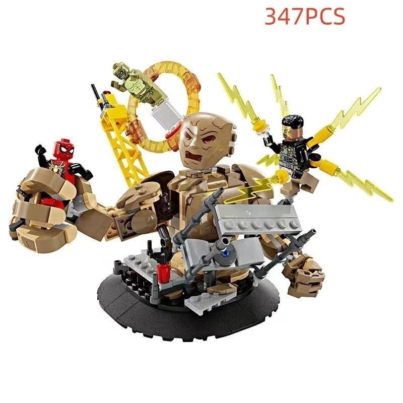 Brinquedos Infantis Compatíveis com Lego, Marvel, Homem-Aranha e Sandman