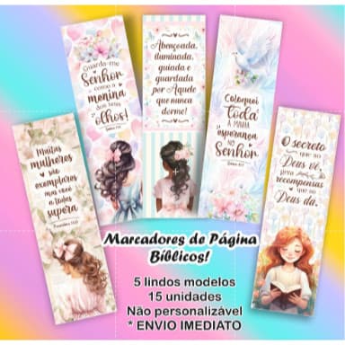 25 unidades Marcador de Página Marca Página Bíblico Texto Cristão Lembrança Igreja Mimo Clientes Mimo para Igreja
