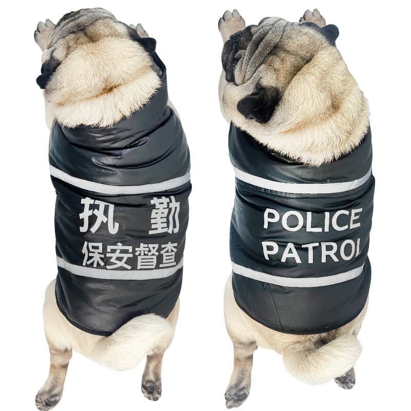 Pug roupas de combate francês roupas para animais de estimação cão gordo Bulldog cão outono inverno roupas para a