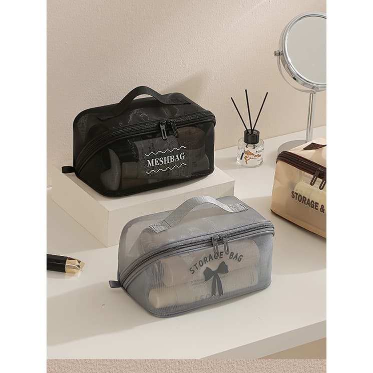 P partição saco de armazenamento Item embalagem bolsa travesseiro saco de higiene pessoal Universal gaze arrumado saco c