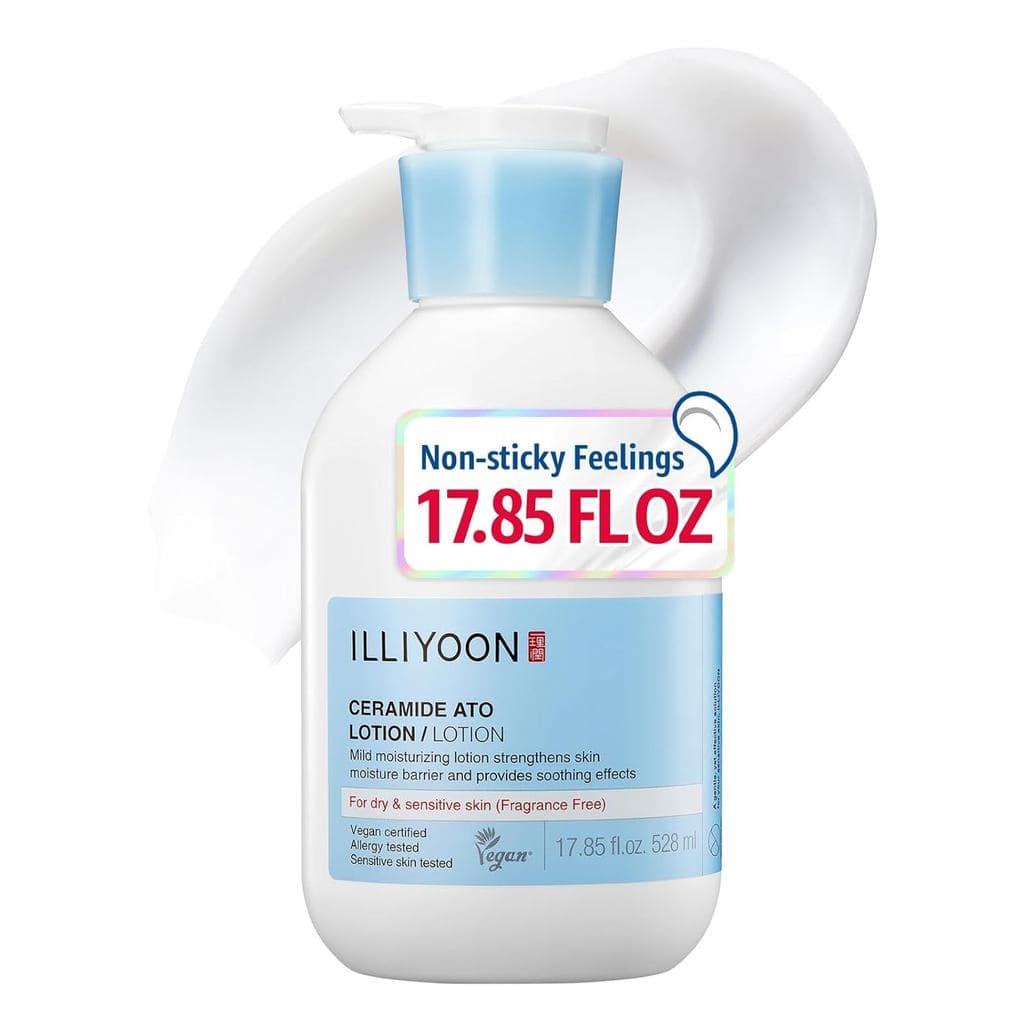 Loção ILLIYOON Ceramide Ato 528ml (17.85oz) |   Loção Hidratante Diária para Todos os Tipos de Pele |   Efeito Hidratant
