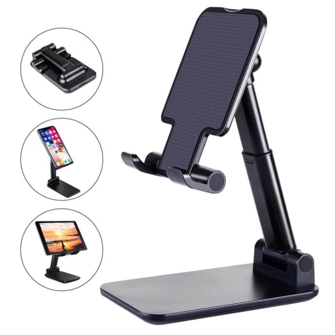 Suporte de Mesa Para Celular Tablet Ótimo Para Reunião Assistir ou Gravar Video Aula Call
