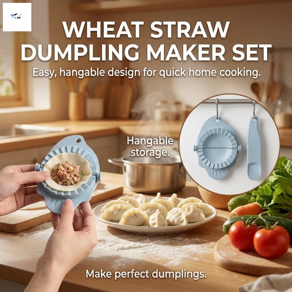 Conjunto De Molde Para Bolinho De Cor De Trigo-Plástico Pendurável De Qualidade Alimentar Cozinha