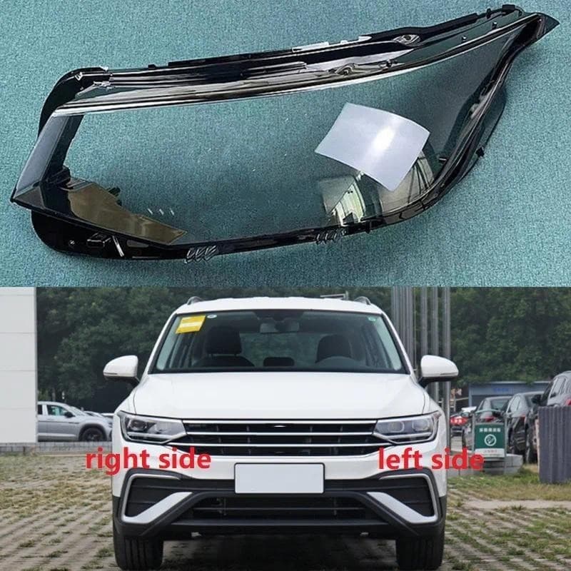 Máscara De Farol Faróis Lente Shell Transparente Tampa Da Lâmpada Abajur Luzes De Cabeça De Vidro Sombra Para Volkswagen