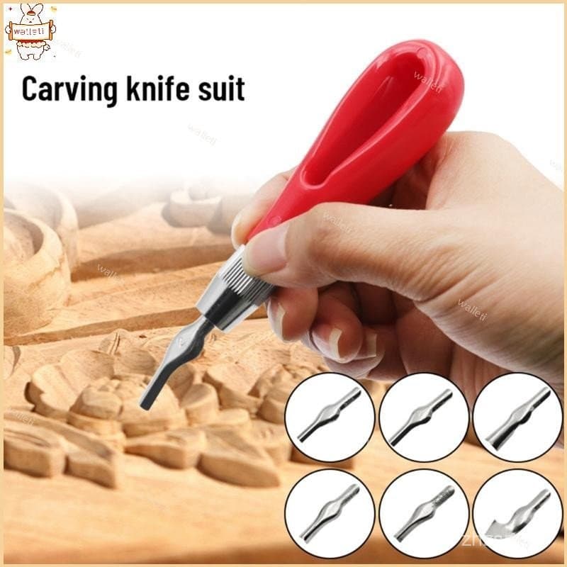Conjunto de Lâminas para Gravação, Cortador, Cinzel para Escultura, Ferramenta Profissional de Arte
