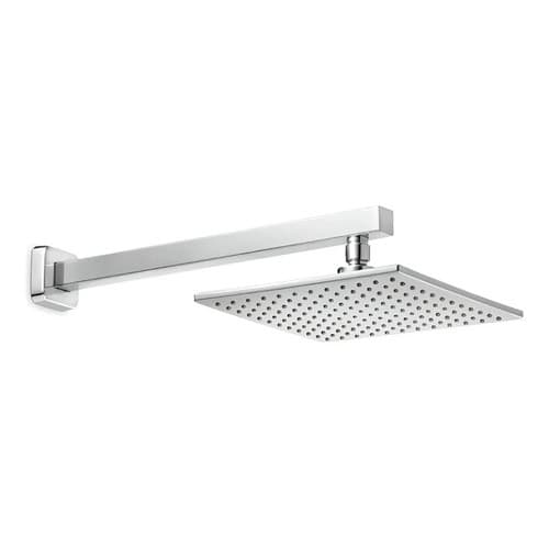 Chuveiro Quadrado 22cm Celite Elite De Parede Cromado