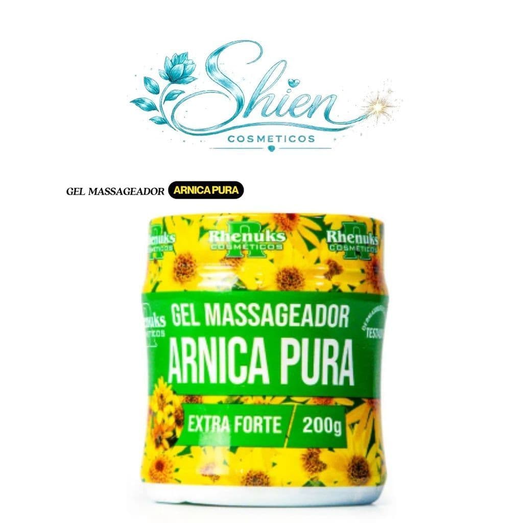 Gel Massageador Arnica Pura - 1 Unidade - Rhenuks