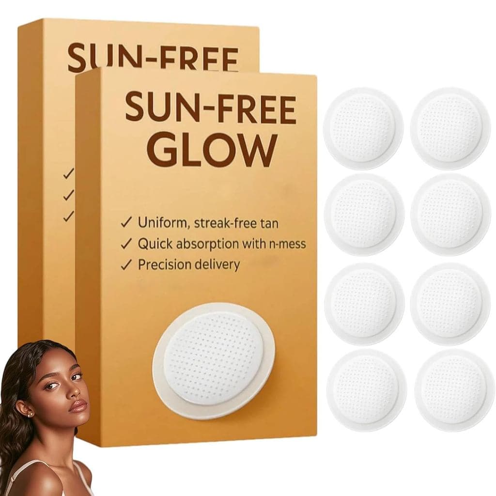 PurevLab Sun Free Glow Patches, PurevLab Sun Free Glow Tanning Patch, Enhances Natural Tan, Deep Hydration & en Bronze,
