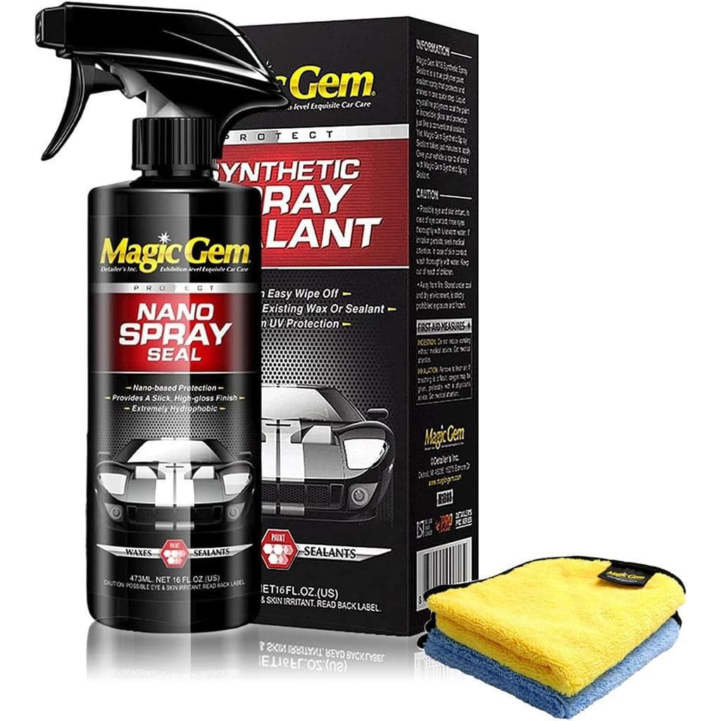 Spray de Revestimento Cerâmico Nano Hidrofóbico Magic Gem, um agente de revestimento de ação rápida especificamente para
