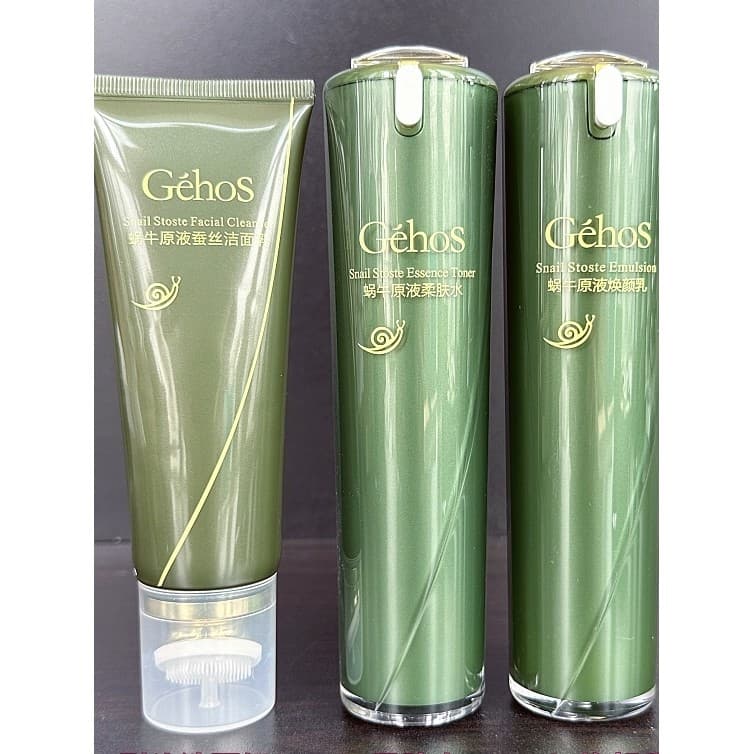 Ji Cunxi Conjunto de Loção de Água No-Yan Creme Caracol Original Essência Líquida Hidratante Loção Reparadora Produto Ge