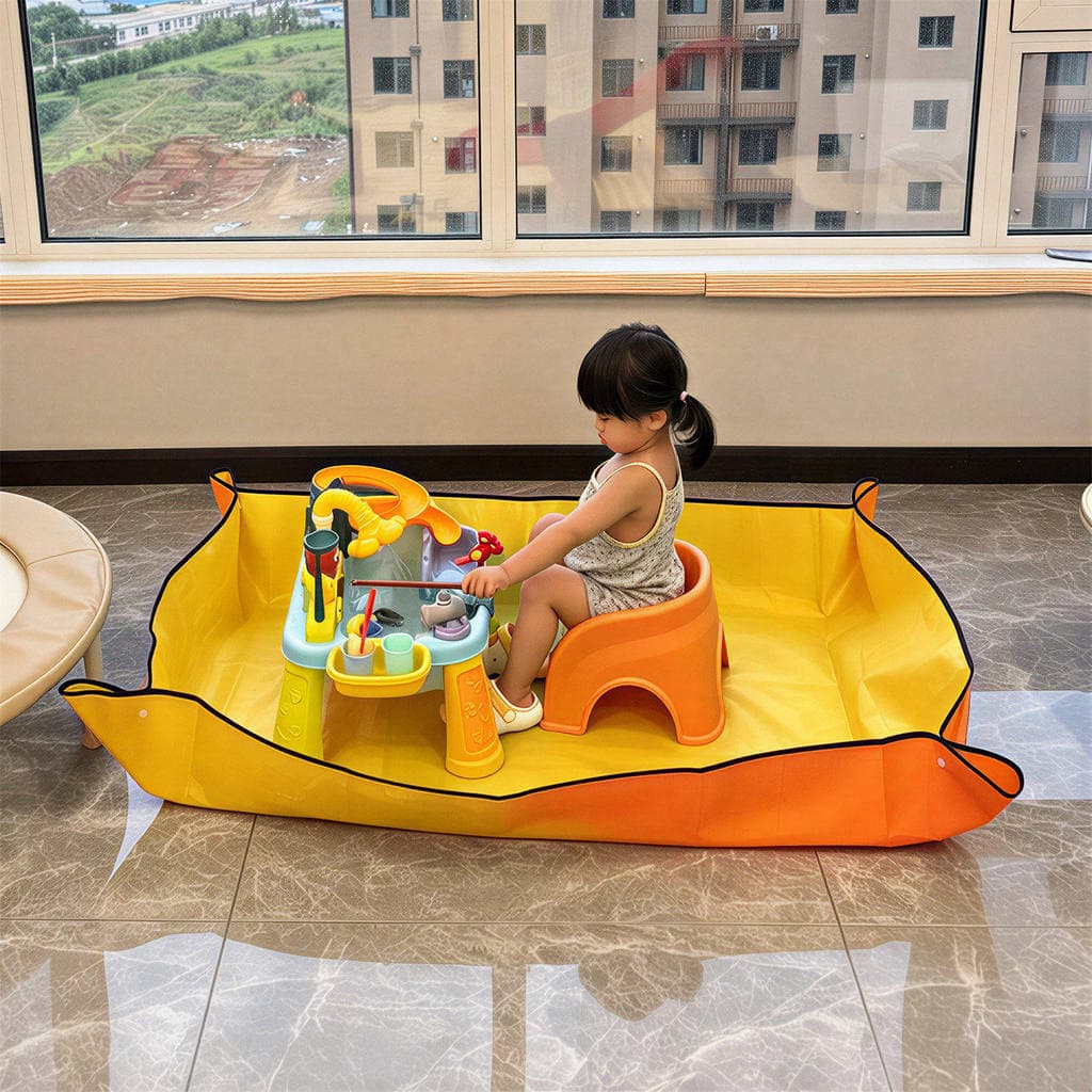 Crianças Indoor jogando brinquedos de água do agregado familiar verão bebê jogando esteira água grande ao ar livre jogan