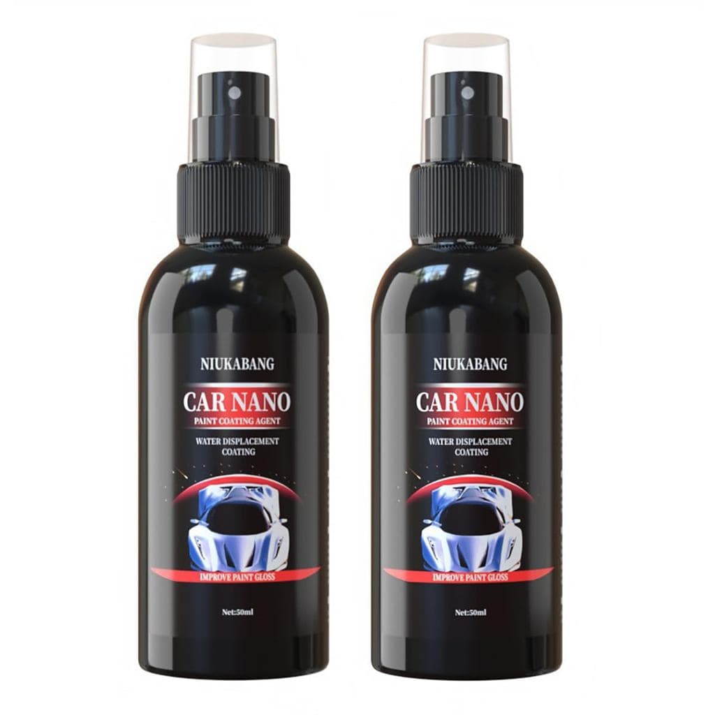 2 PCS Spray Nano Reparação de Carros, Spray Polidor para Reparação Rápida de Arranhões Detalhamento Automotivo