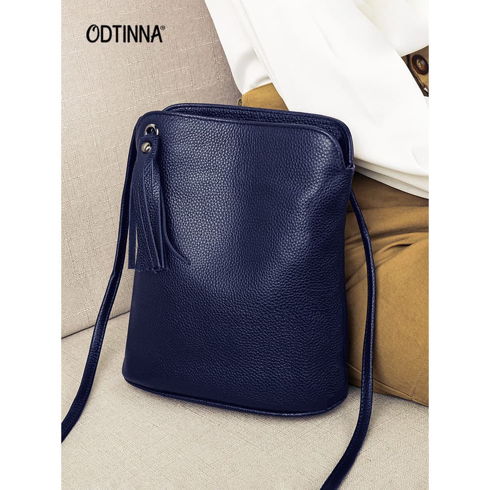 Primeira camada de couro balde saco 2026 na moda versão coreana bolsa feminina saco de couro macio All-Match moda ombro