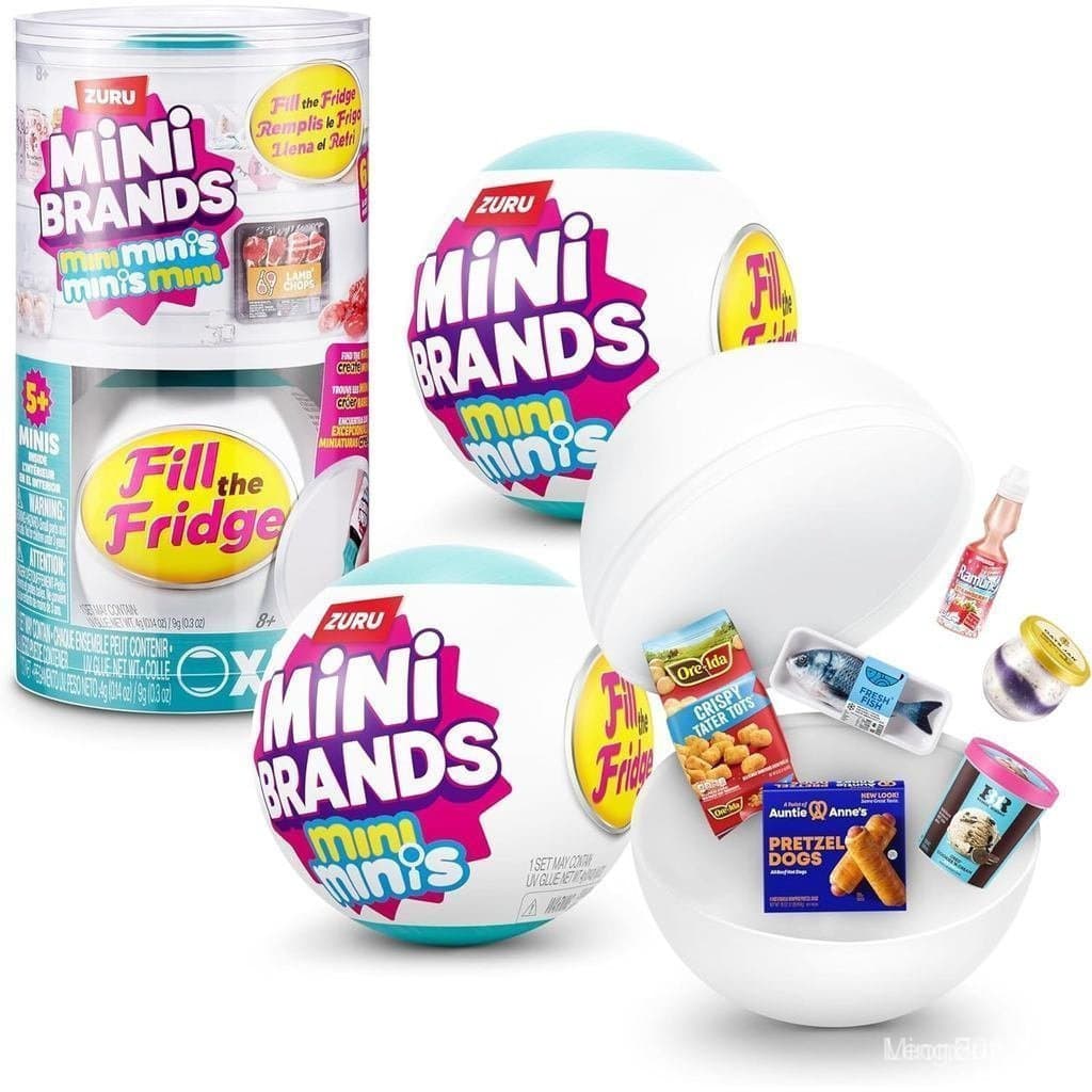 Mini Brand Fill The Fridge Mini Series 1 Coleção Mini Brinquedo KQ2E HTF1