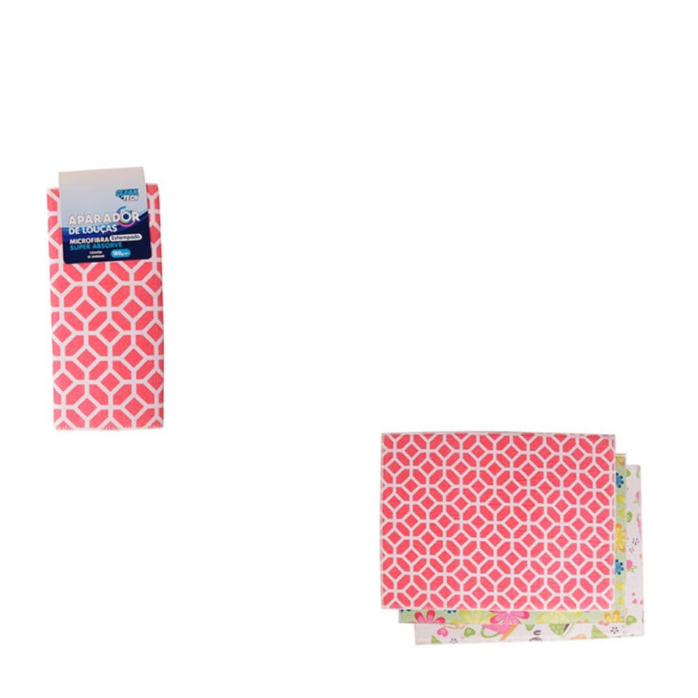 Aparador de Louças Microfibra Estampado  40x30cm  Sortido