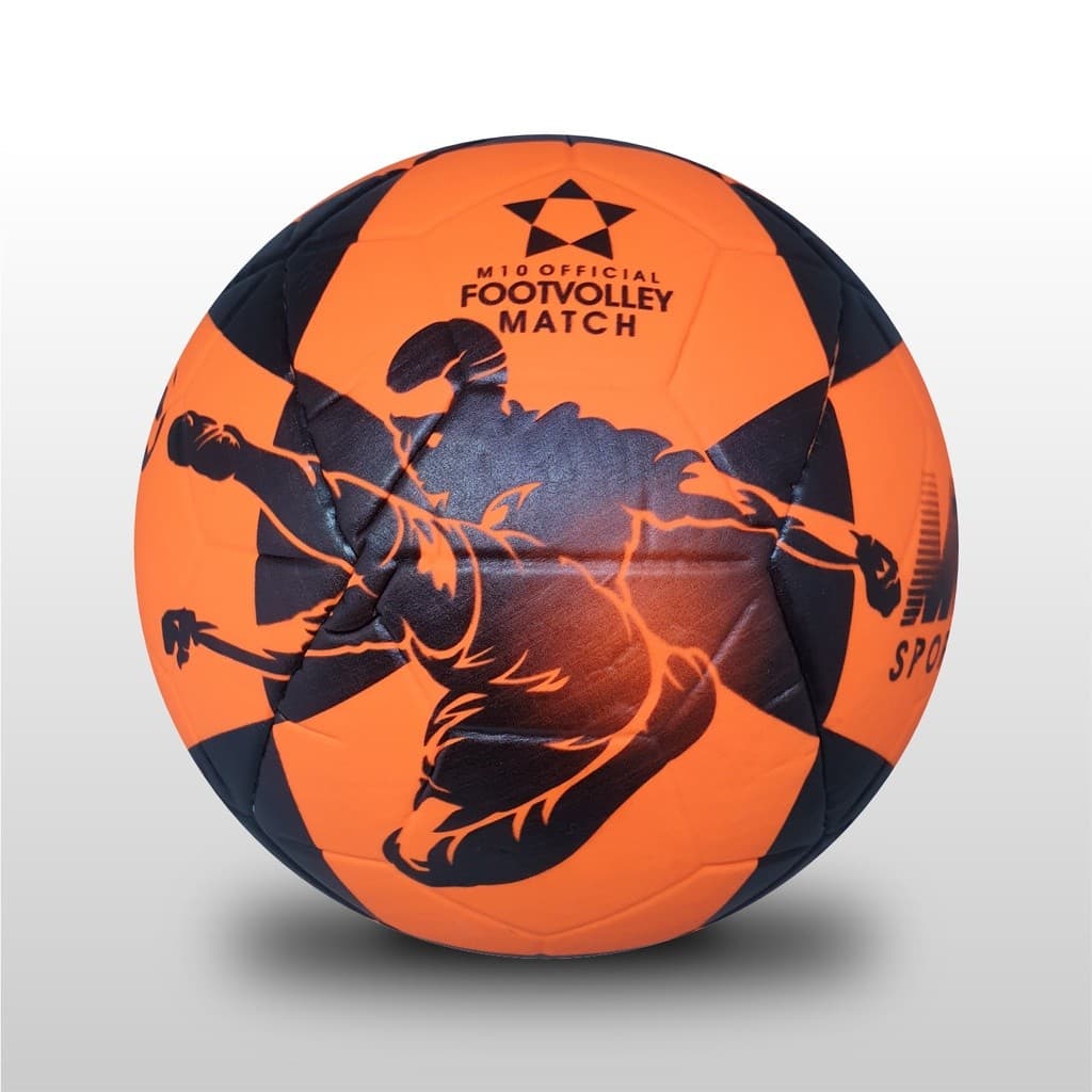 Bola M10 Futevôlei Oficial LARANJA FLÚOR - MFV005L