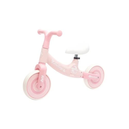 Bicicleta Sem Pedal Infantil Equilibrio Rodinhas Ajustavel Rosa Menina