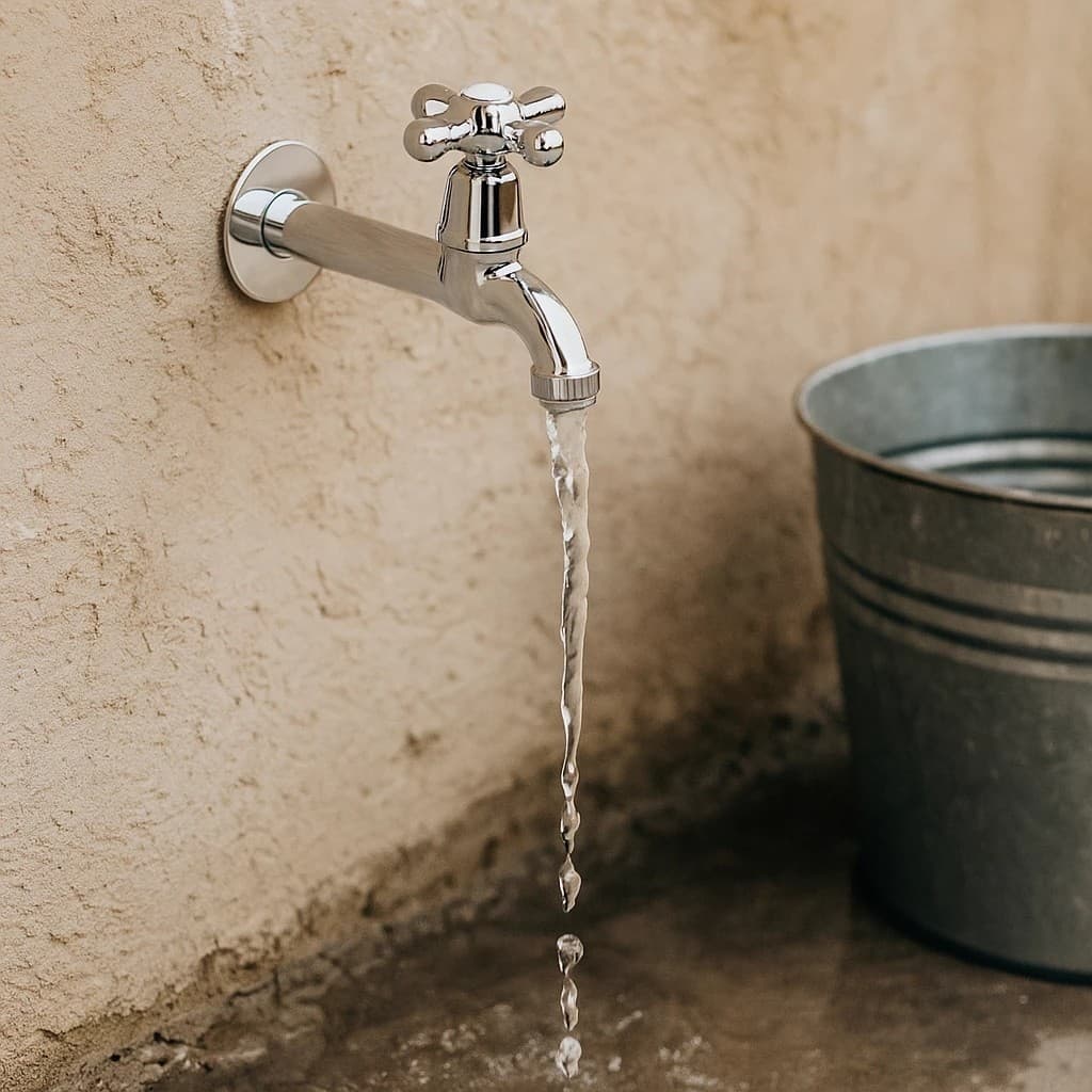 Torneira Cromada Agua Cozinha Banheiro Pia Quintal Mangueira Molha Plantas Lavagem Tanque Casa