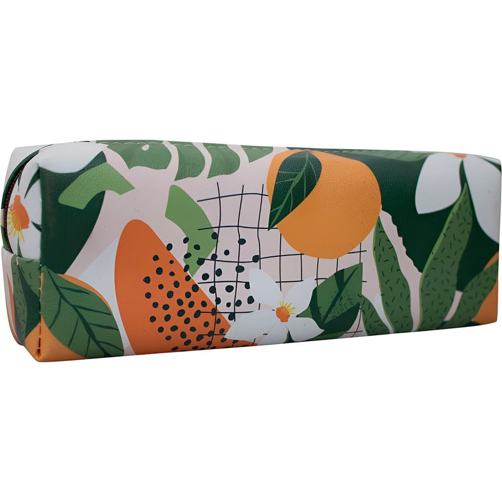 Estojo Escolar Tropical Estilo Natureza com Estampa