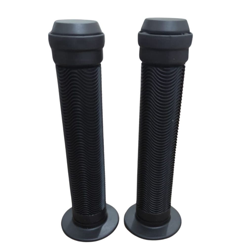 Punho Manopla Preta Para Bike Freeride 165mm LBS