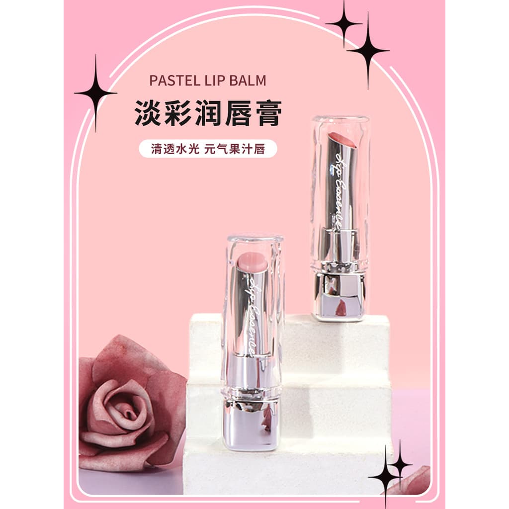 Mini miniso miniso batom de cor clara hidratante batom hidratante duradouro bálsamo labial aliviar lábios secos