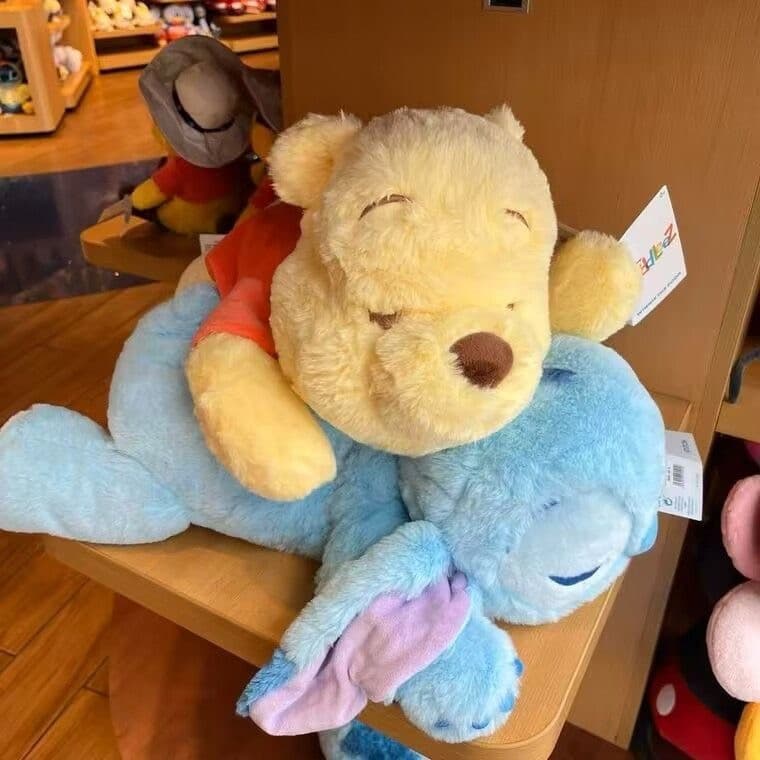 Brinquedos De Pelúcia Com 40cm Lilo & stitch Pooh Bear Plush