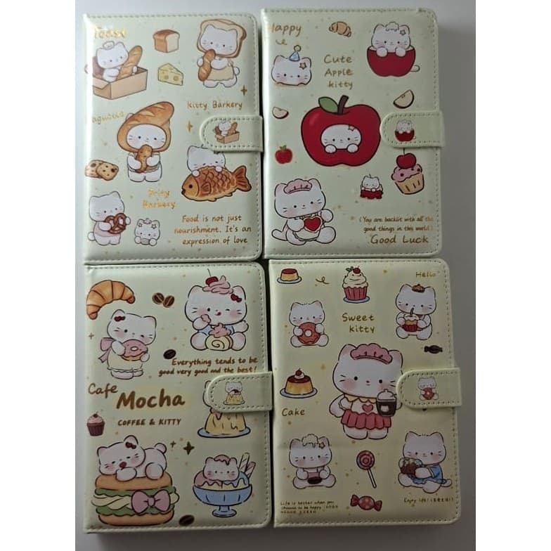 Caderno Brochura Kitty 122x171mm 132folhas decoradas Uniso 1un