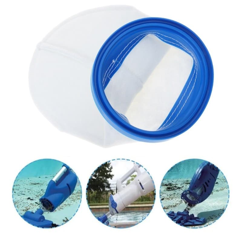 Estone Saco De Filtro De Piscina Acessório De Manutenção Textura De Algodão Suprimentos De Limpeza Para Limpador