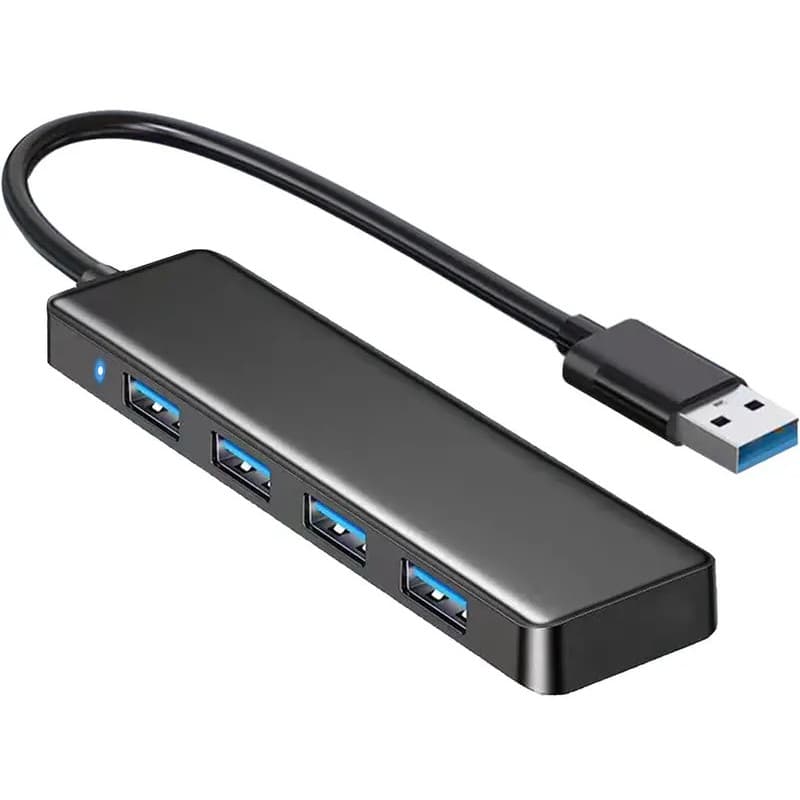 Hub USB 3.0, Hub USB VIENON de 4 Portas, Divisor USB, Expansor para Laptop, Xbox, Pen Drive, HDD, Console, HDD (Não