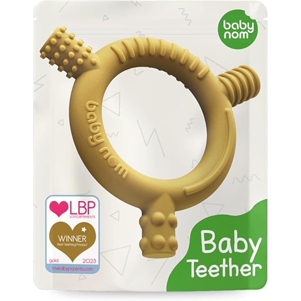 Brinquedos de dentição para bebês a partir de 3 meses - Mordedor de silicone de qualidade, anel de dentição para desenvo
