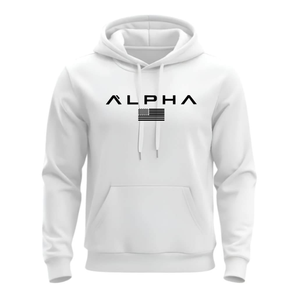 Cangurú Moletom Estilosa Estampda Unissex ALPHA Usa Moderna Envio Imediato