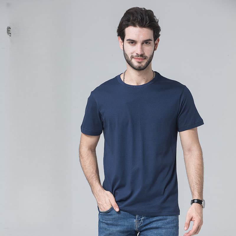 Camiseta unissex, manga curta solta de algodão puro