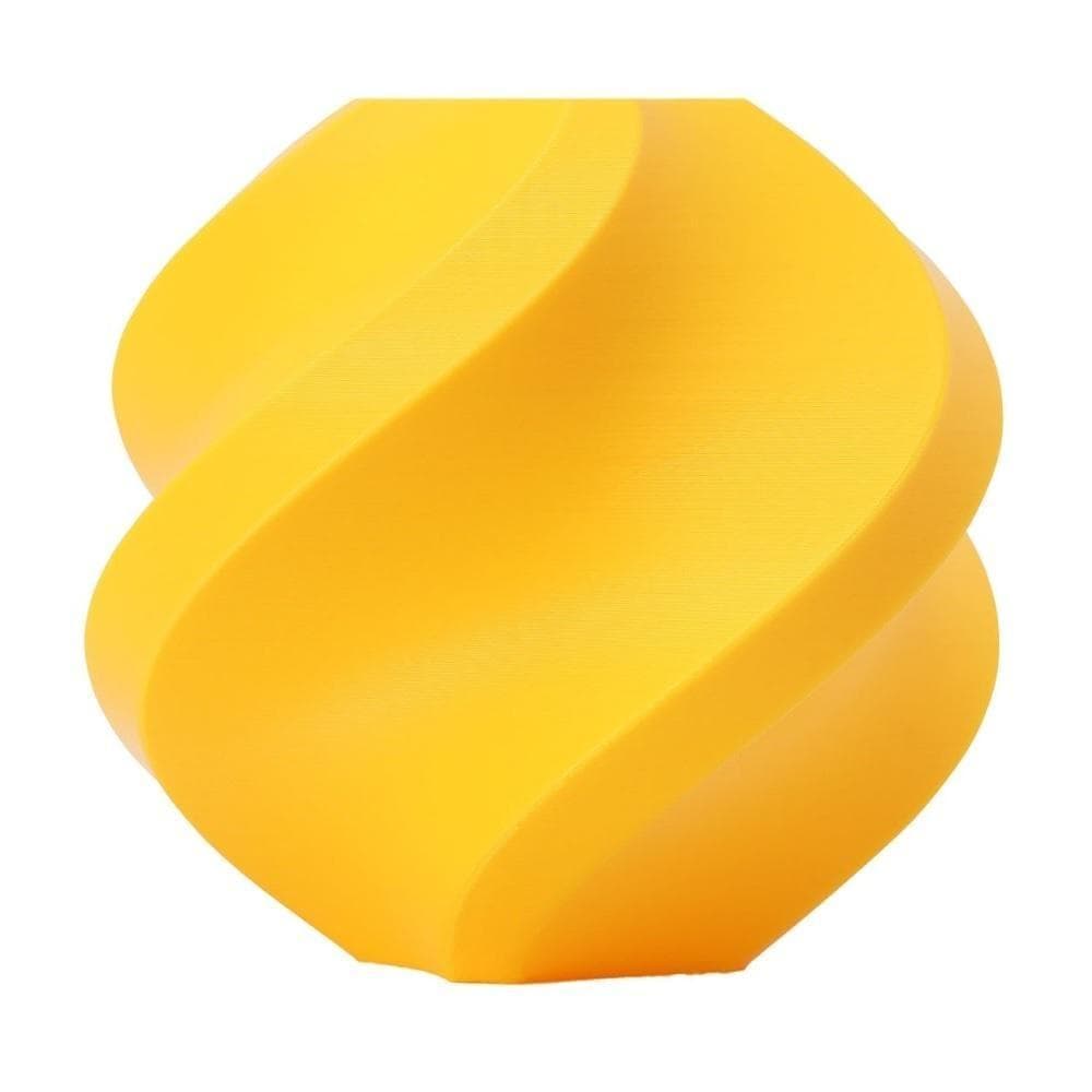 Filamento 1,75mm PLA Lite, 1kg, Amarelo Girassol, para Impressora 3D, Sem Carretel, BAMBU LAB