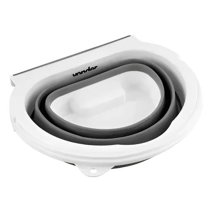 Balde Dobrável 5 Litros Vonder Branco
