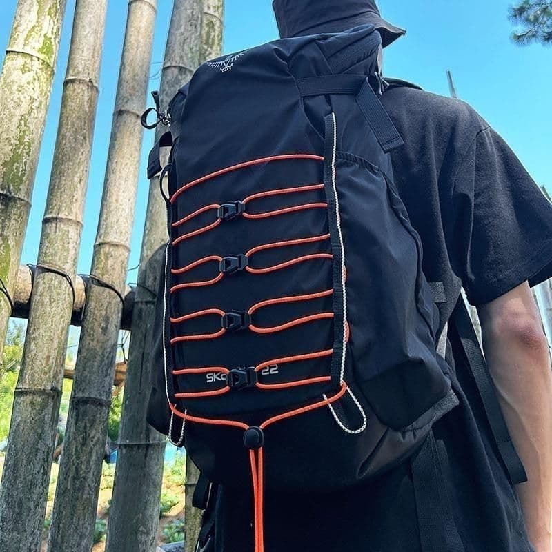 Saco de montanhismo acessórios de modificação ao ar livre mochila corda elástica à prova de chuva à prova dwaterproof ág