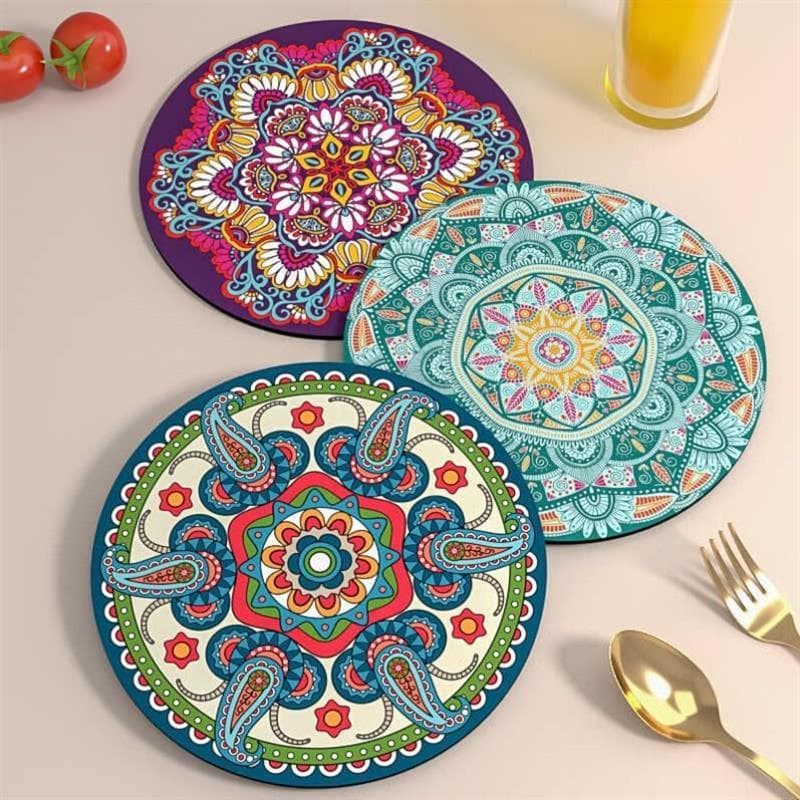 Casa Silicone antiderrapante resistente ao calor Placemat impermeável óleo-Putting almoço almofada de isolamento térmico