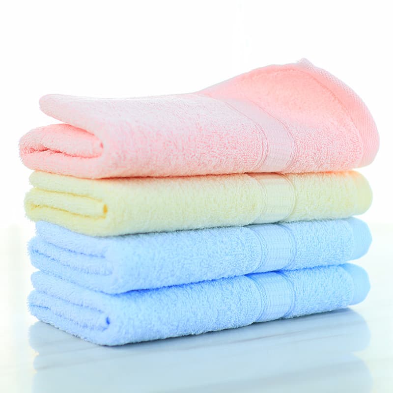 Promoção de novo produto Toalha Jieliya 6717 Algodão Puro Primavera Verão Estilo Fino Absorve Água Confortável Toalha de
