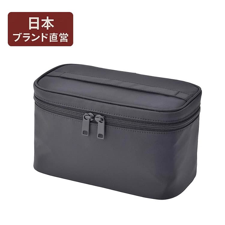 Japão portátil viagem tridimensional caso cosmético portátil cor sólida caixa de armazenamento de cosméticos à prova dwa