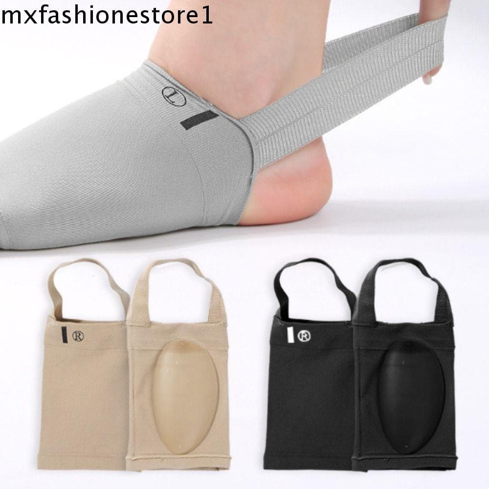 MXFASHIONE Palmilhas De Almofadas De Arco , Inserção De Pés Planos De Pé Meias Absorventes De Choque Para
