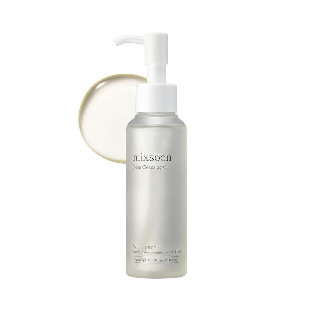 Óleo de Limpeza Facial mixsoon Bean - Óleo Leve para Limpeza Profunda e Remoção de Maquiagem e Cravos, Feito com Feijão