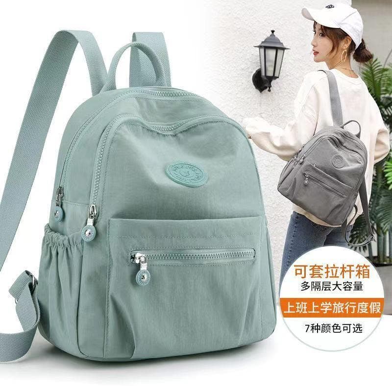 2025 novo estilo moda mochila feminina versão coreana mochila feminina Casual All-Match leve na moda viagem pequena moch