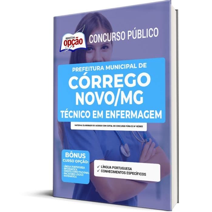 Apostila Prefeitura de Córrego Novo - MG - Técnico de Enfermagem