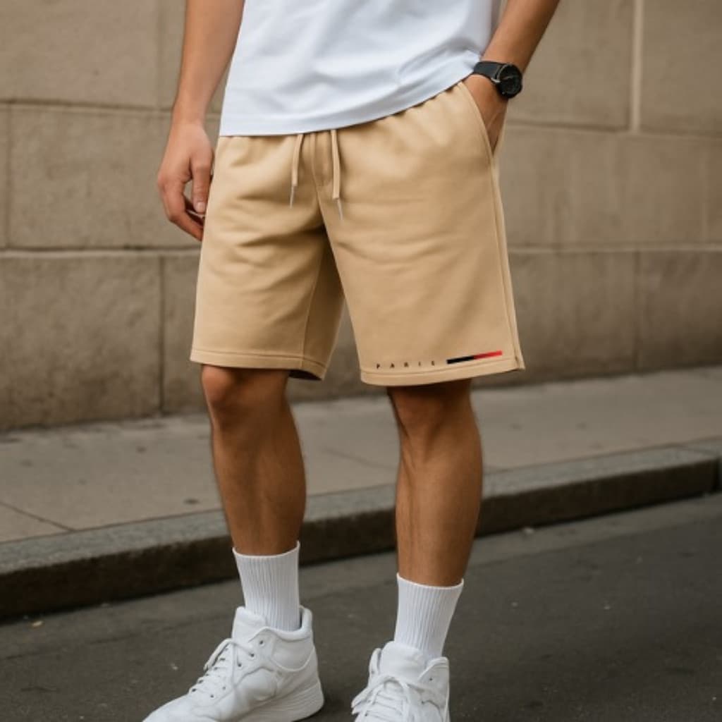 Short Bermuda Homem Masculina Moletom Casual Academia Treino Shorts