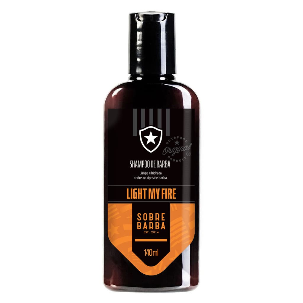 Shampoo de Barba - Edição Botafogo - Light my Fire 140ml