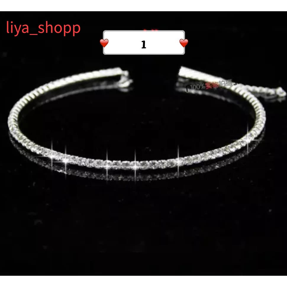 Colar Zircônia de strass para feminina moda para festa modelo,camada única/dupla/tripla