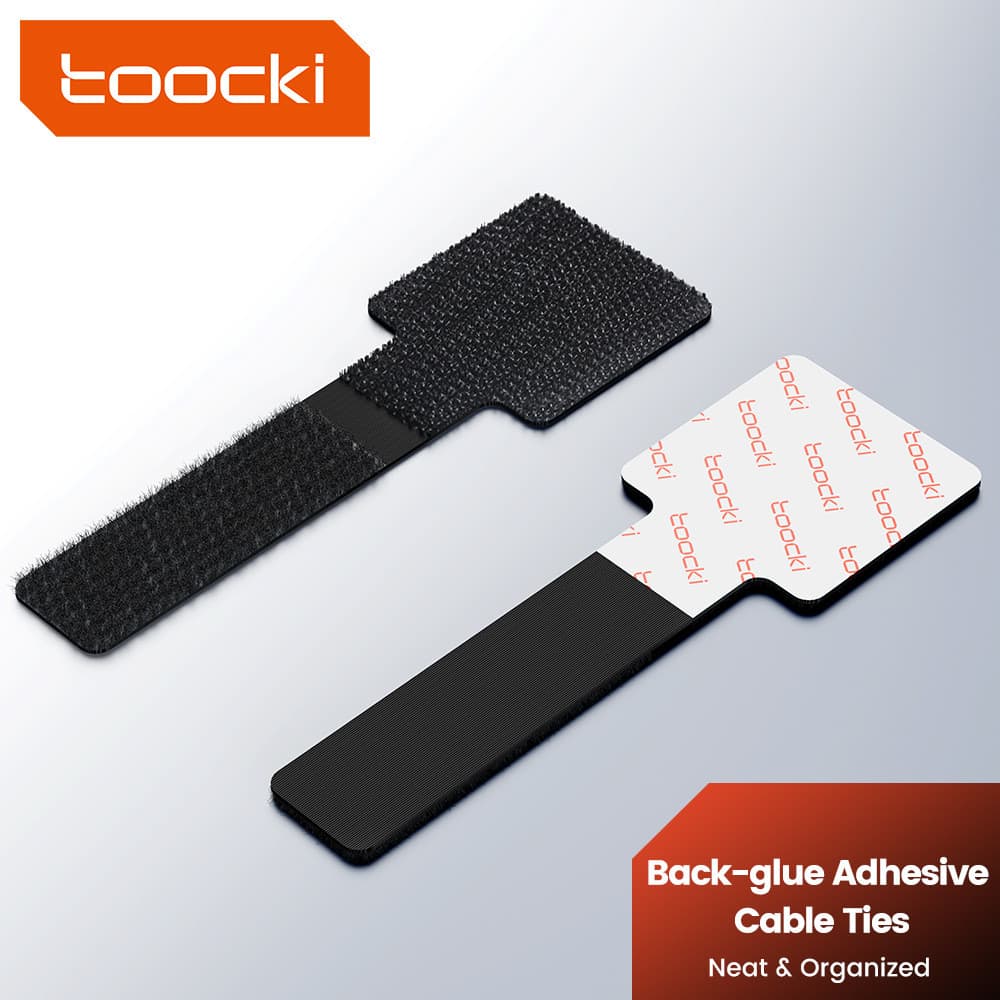 Organizador de Cabos Adesivo Toocki Magic Tape para Mesa e Parede, FJGR