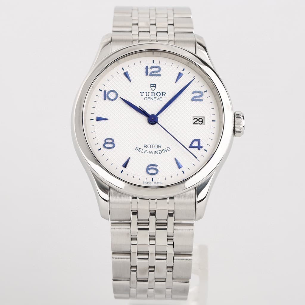 Tudor Tudor 1926 Série Todo Aço Azul Face Relógio Mecânico Automático Masculino 914500005