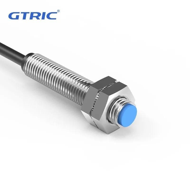 GTRIC Reed Switch Hall Efeito Sensor De Proximidade Magnético LG08A3 M8 Cilindro Série 5-200V AC DC Universal 2 Fios Sem