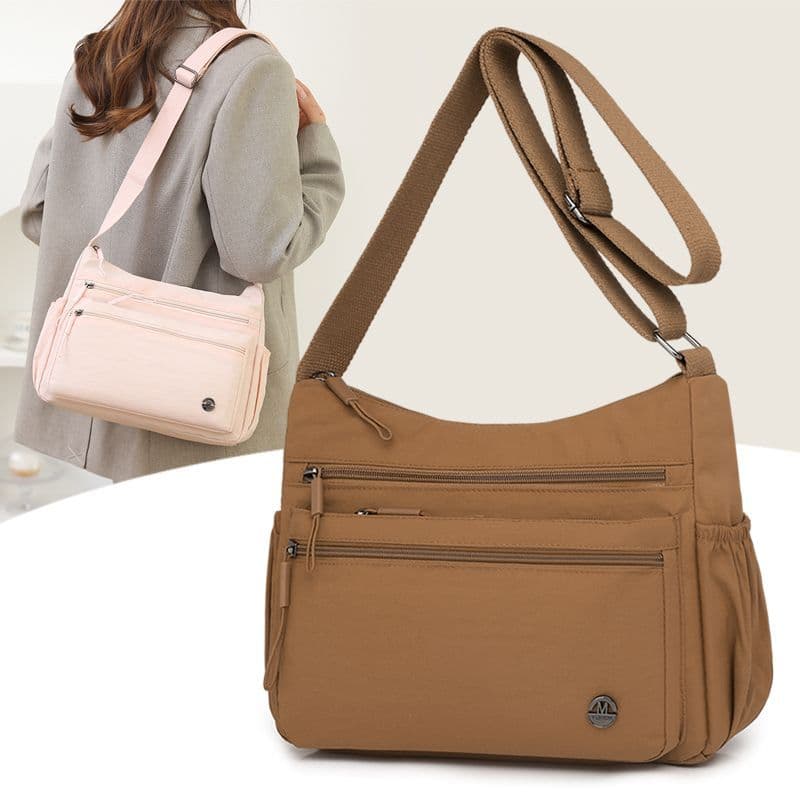 Oxford saco Multi-camada moda lona mensageiro saco feminino grande capacidade viagem bolsa de ombro trabalho Commu